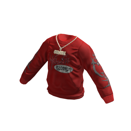 Red Hailstar Sweater / Chain