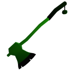 Darkened Battle Axe