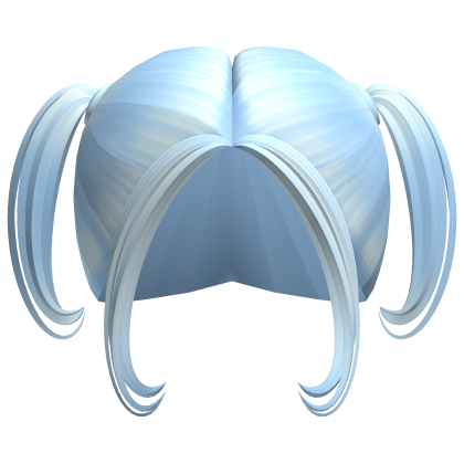 -',ৎ Preppy High Droop Pigtails in Blue
