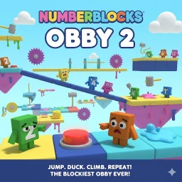 Numberblocks Parkour Obby (Levels 1 - 10) icon