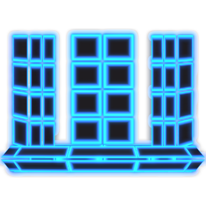 [EMISSIVE] Glowing Blue Rivals Crown Recolor Addon Roblox item
