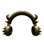 Gold Spike Headphones 