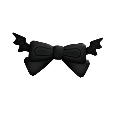Bat bow (black)