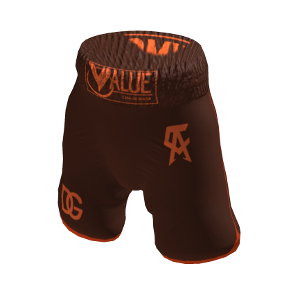 Canelo Alvarez Orange Boxing Shorts thumbnail