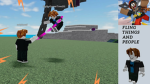 fling thing and people playing group