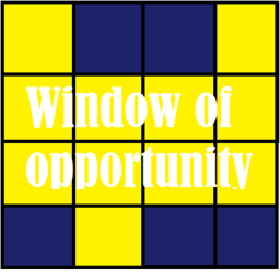 Window of opportunity icon