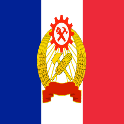 French Commune Flag (Kaiserreich / KR) Roblox decal