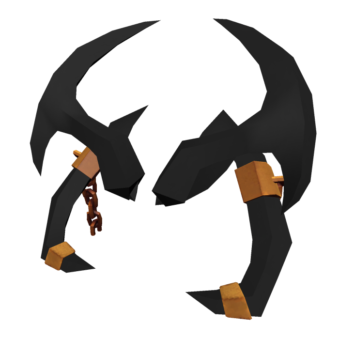 Wraith Gold Chained Horns
