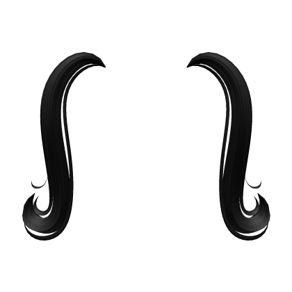 Kawaii Pigtail Extensions in Black