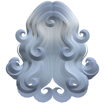Mermaid Siren Swirls Sky Blue