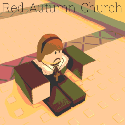 Red Autumn Church