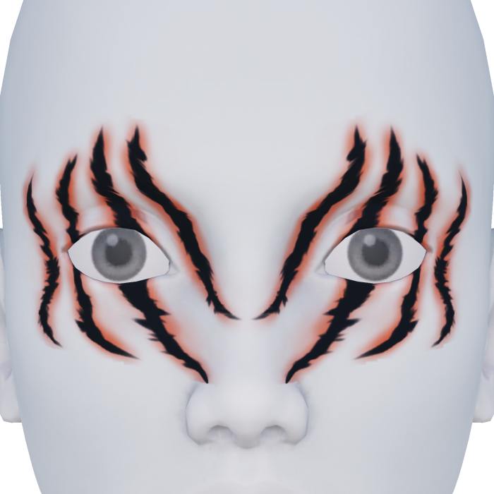 Orange Neon Void Scars