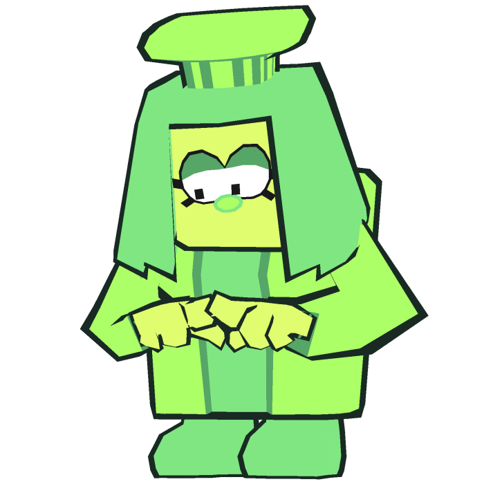 Green Shoulder Pal - DELTARUNE