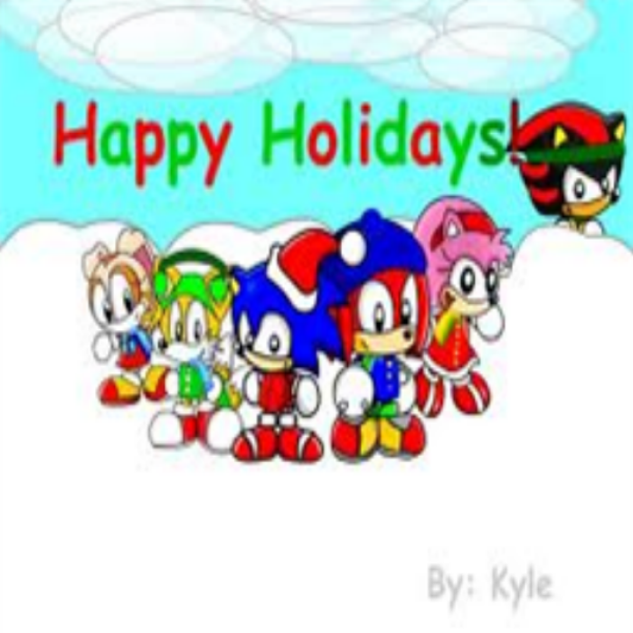 sonic Xmas Roblox decal
