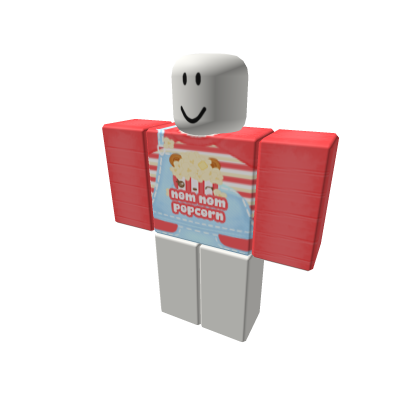 . ˚ 🍿cutesy popcorn numnom overalls