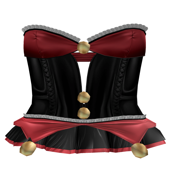 Cute Red Jester Dress