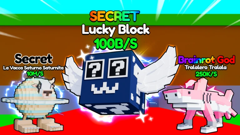 [☘️99999X] Steal Those Infinite Brainrotters!
