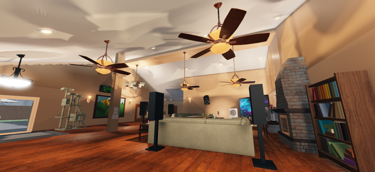 My Roblox House With Ceiling Fans screenshot 1