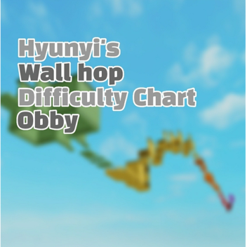 Hyunyi's WallHop Difficulty Chart Obby 