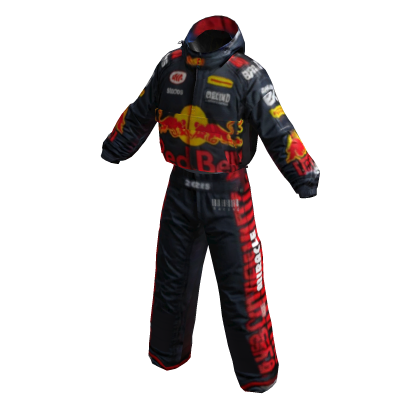 Black F1 Racing suit thumbnail