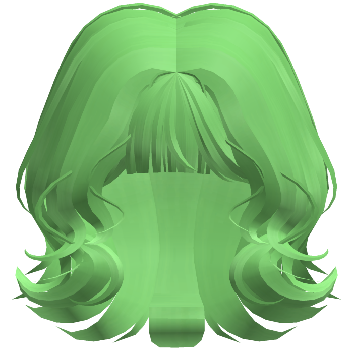 Short Wavy Layered Bob (Green)