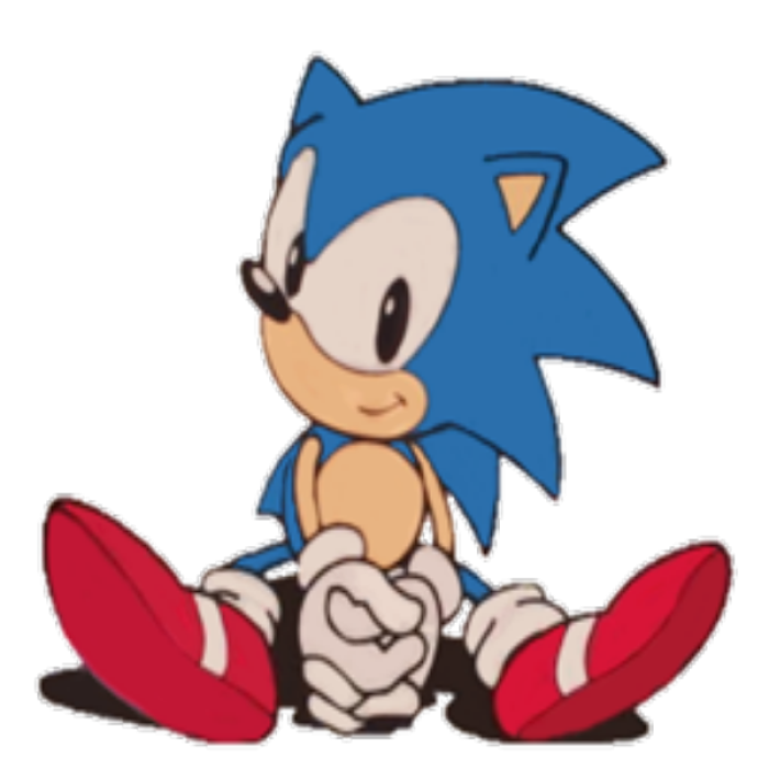 Classic Sonic the Hedgehog Roblox decal