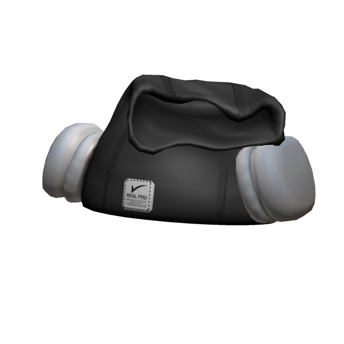 Black Beanie W Wireless Headphones