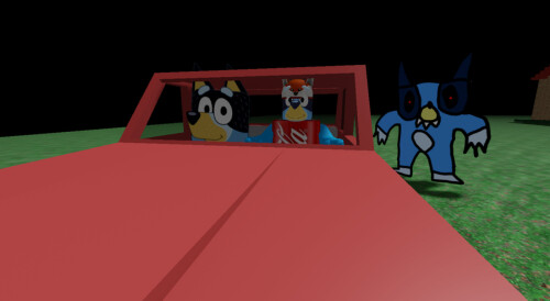 Scary Bluey