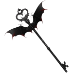 Gothic Vampire Halloween Batwing Key