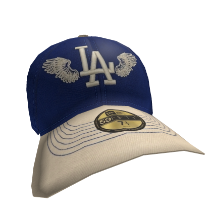 Blue LA Angel Hat