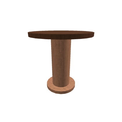 Wooden Round Table