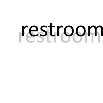 restroom