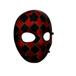 Jester x Jason: Royal Checkered Hockey Mask