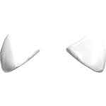 🤍 Plain White Kitty Ears [🔓Code: PlainKitty]