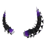 Immortal Amethyst Horns