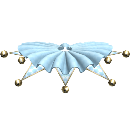 Blue Gold Circus Jesters Capelet 