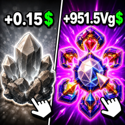 [UPD 1.0!🎉] +1 Crystal per Click💎
