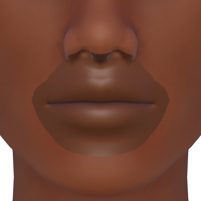 Mouthless Dark Brown Cover Foundation Base Hide 