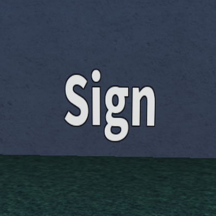 Sign