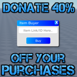 Donate 40% off purchases