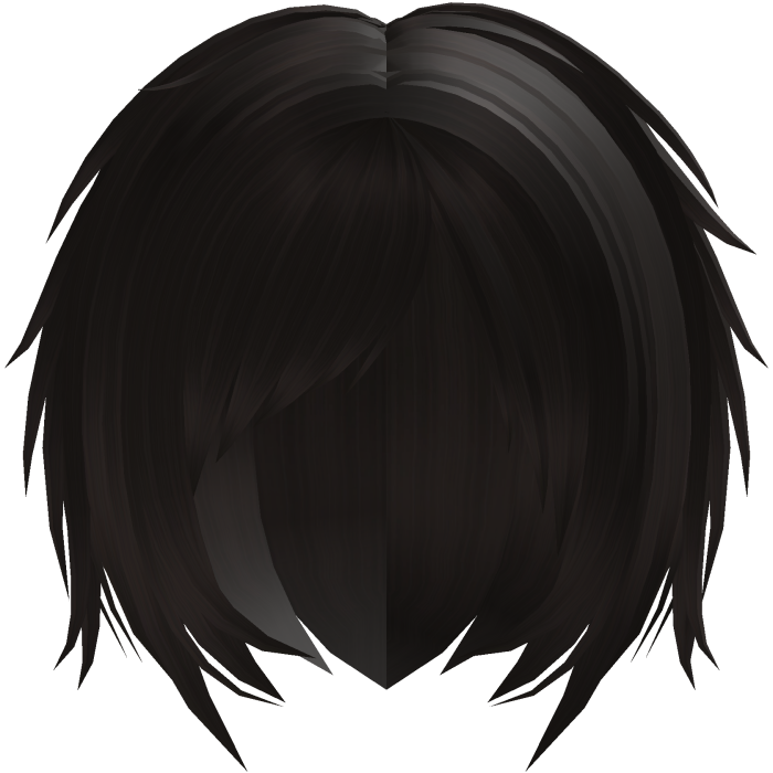 Cute long emo vkei brown bob