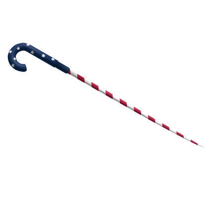 (CODE: USASC) Patriotic Cane thumbnail