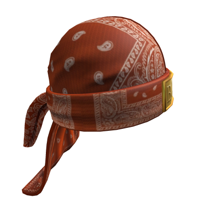 Orange 'BOSS' Durag Roblox item