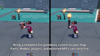 Dynamic Fire Spread & Extinguisher System preview 1