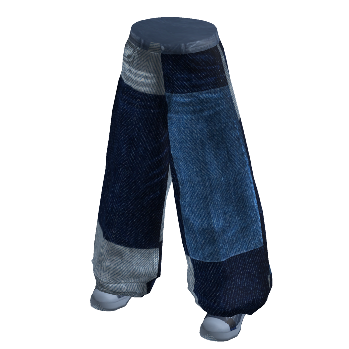Patchwork Denim Jeans
