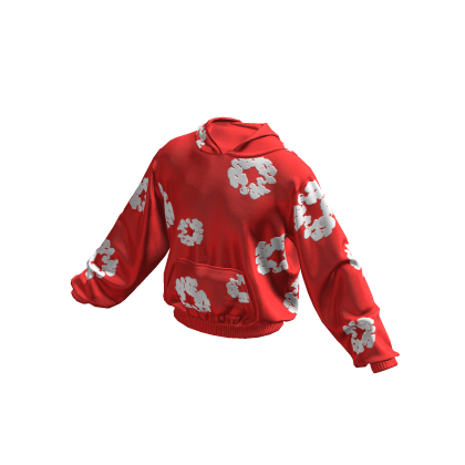 Red Denim Tears Hoodie