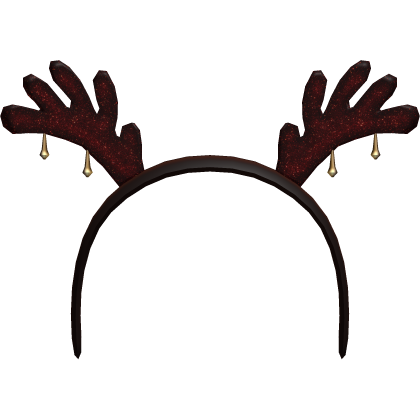 santa tell me deer headband