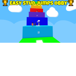 Super Easy Stud Jump Obby!