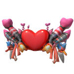 Red Heart Rocket Jetpack!