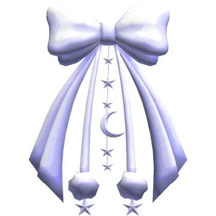 cute long cottagecore trendy moon star goth bow Roblox item